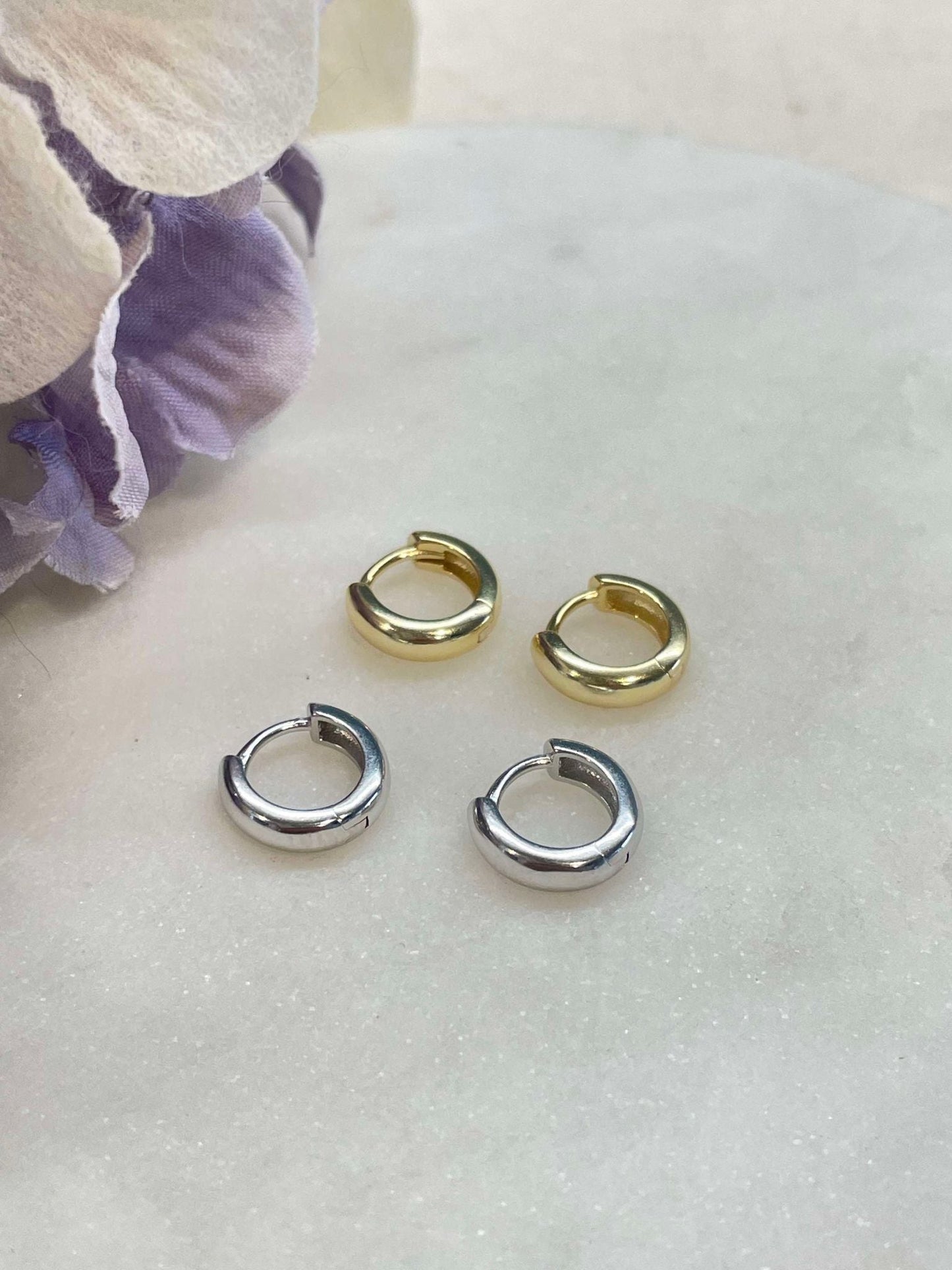 Wear always sleeper earring - silver – Tarnish Proof Jewellery-1