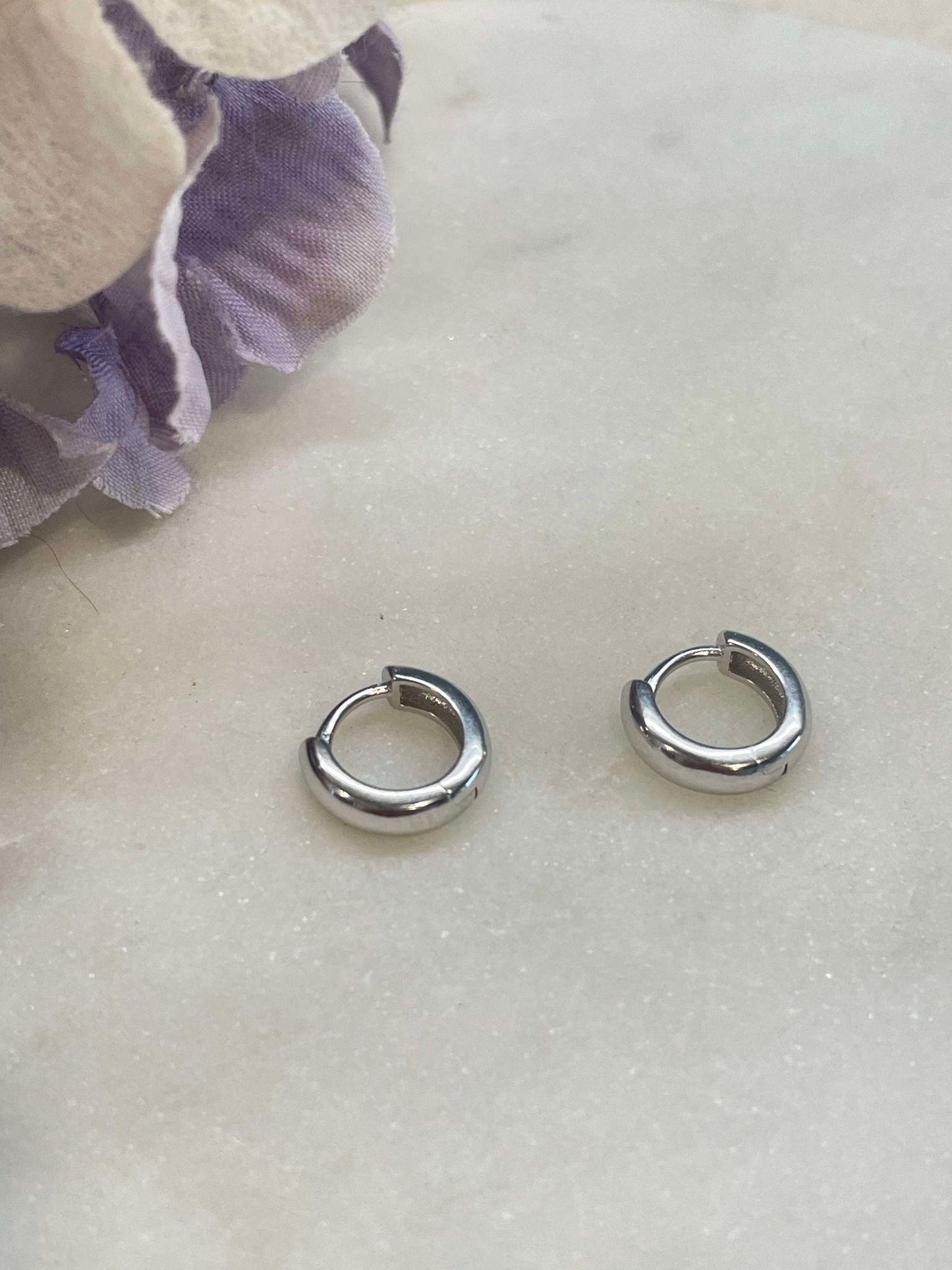 Wear always sleeper earring - silver – Tarnish Proof Jewellery-2