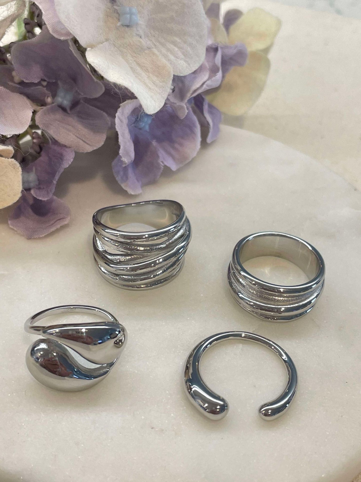 All silver ring - size 7 – Tarnish Proof Jewellery-3
