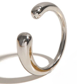 Geometric silver ring – Tarnish Proof Jewellery-0