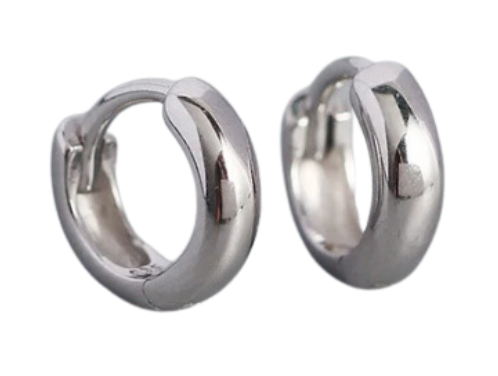 Wear always sleeper earring - silver – Tarnish Proof Jewellery-0