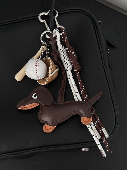 Dear Dachshund Bag Charm-0