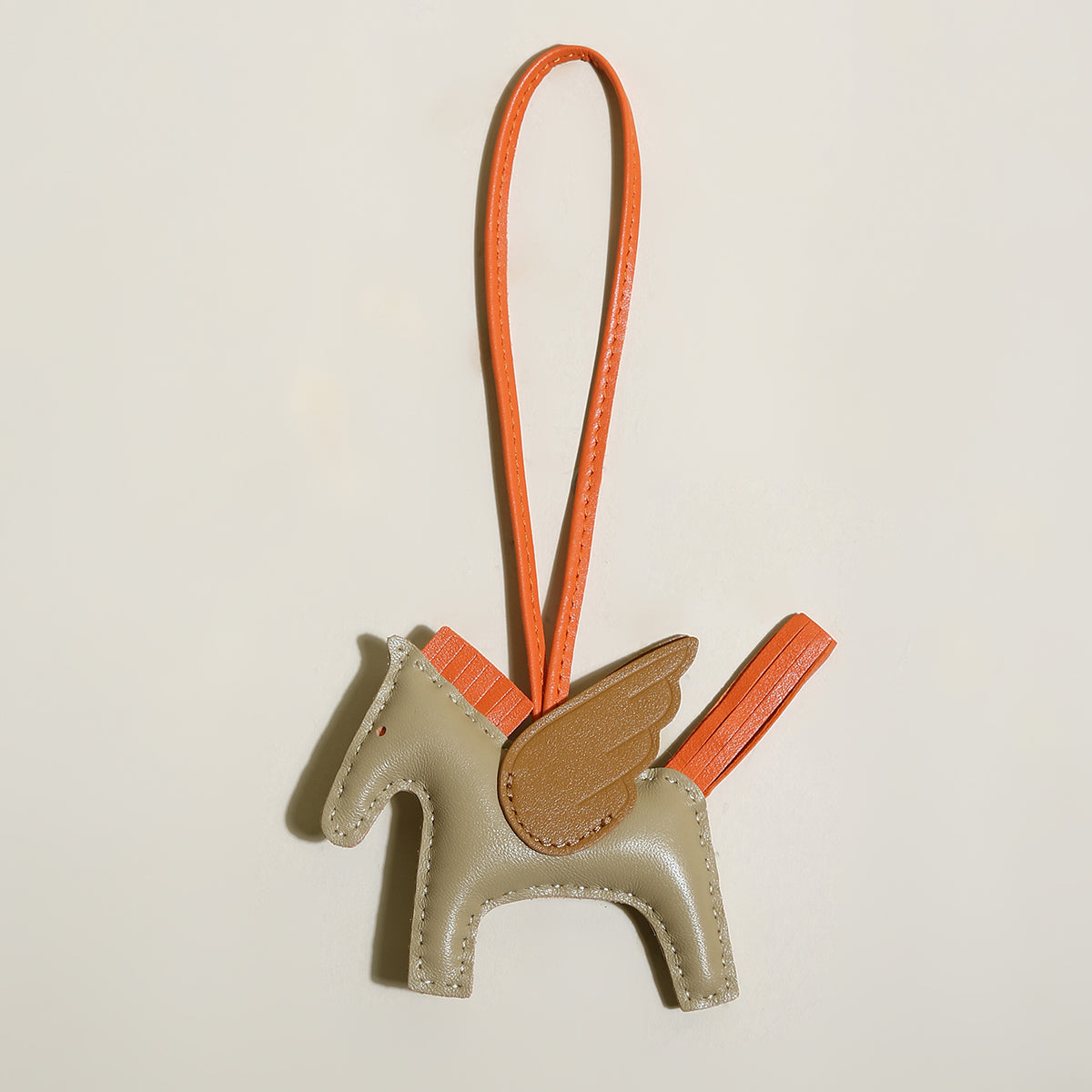 Equestrian Horse Leather Bag Charm-6